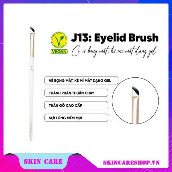 Cọ Vẽ Mí Mắt , Bọng Mắt Jary Eyelid Brush - J13