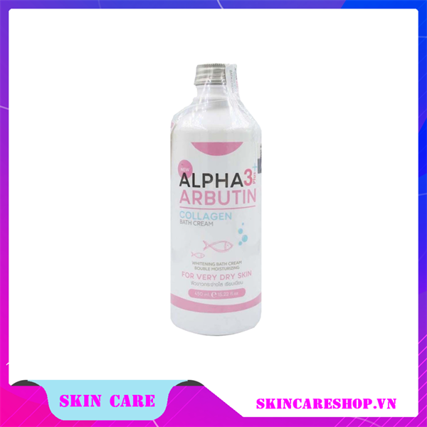 Sữa Tắm Trắng Alpha Arbutin 3 Plus+ Collagen 350ml