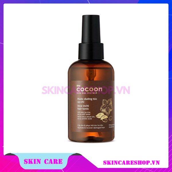 Nước Dưỡng Tóc Cocoon Sa-Chi Inca Inchi Hair Tonic 140ml