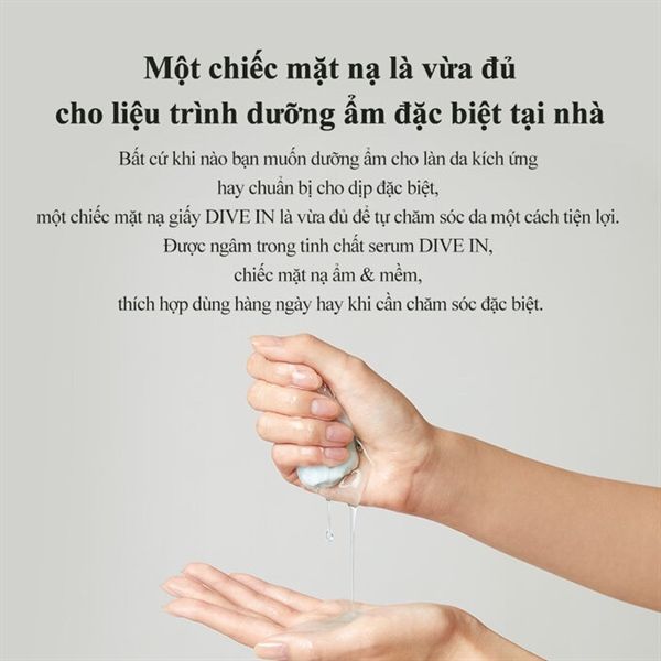 Mặt Nạ Torriden DIVE-IN Low Molecular Hyaluronic Acid Mask Pack 27ml