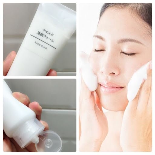 Sữa Rửa Mặt Dưỡng Ẩm Cho Mọi Loại Da Muji Face Soap 120ml