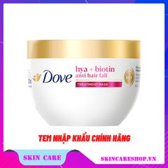 Kem Ủ Dove Ngăn Gãy Rụng Tóc Hyaluronic Acid và Biotin Hũ 300ml
