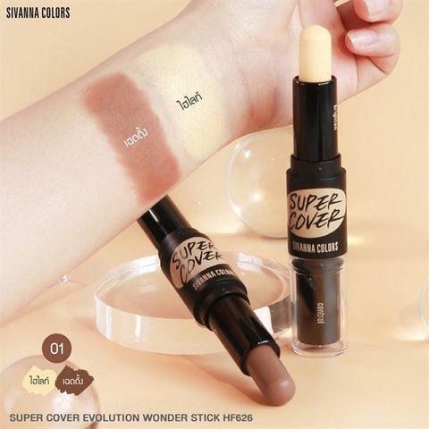 Bút Tạo Khối 2 Đầu Sivanna Colors Wonder Stick HF626