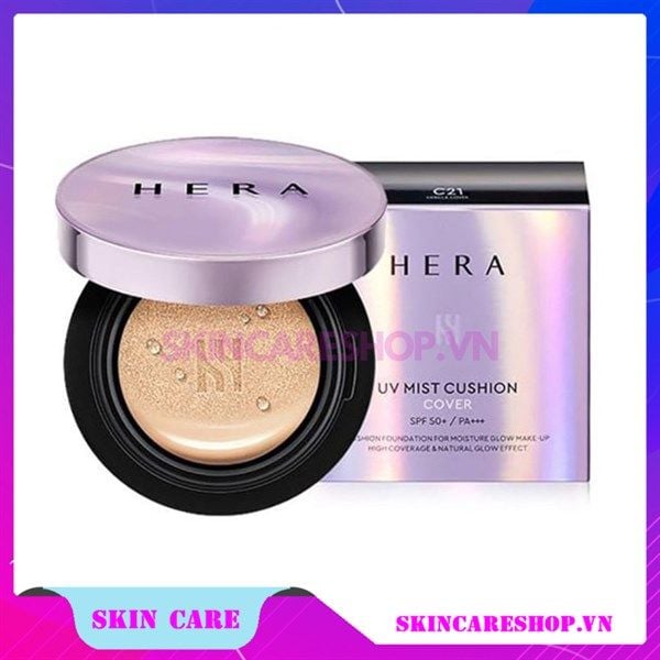 Phấn Nước Chống Nắng Kiềm Dầu HERA UV Mist Cushion Cover SPF50+ PA+++