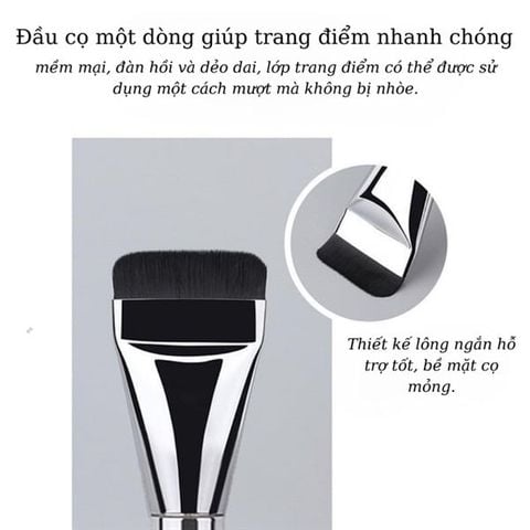 Cọ Tán Kem Nền Dạng lỏng Đầu Dẹt Jary Super Thin Foudation Brush
