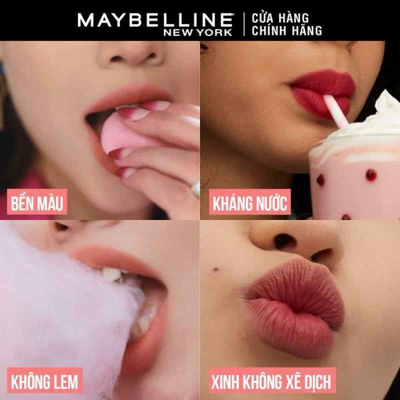 Son Kem Lì Maybelline Teddy Tint Superstay