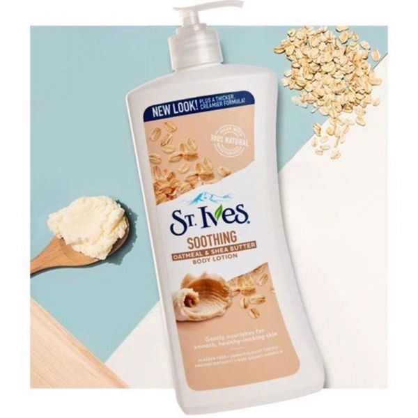 Sữa Dưỡng Thể St.Ives Nourish & Soothe Body Lotion 621ml