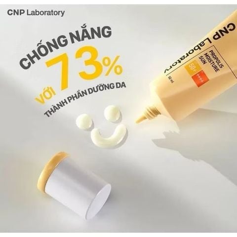 Kem chống nắng keo ong CNP Propolis Moisture Sun 50ml