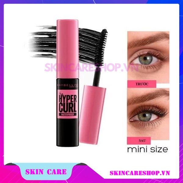 Mascara Làm Cong Mi Maybelline Hyper Curl Mini 4.5 ml