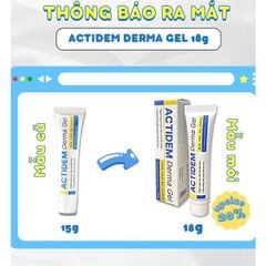 Gel Giảm Mụn, Giảm Thâm Actidem Derma Gel