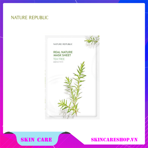 Mặt Nạ Nature Republic Mask Sheet 23ml #Tea Tree