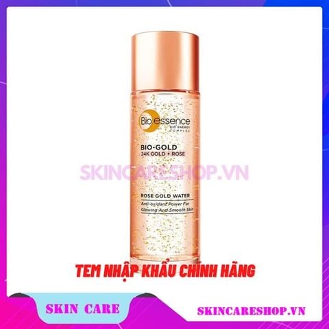 Nước Dưỡng Ngăn Ngừa Lão Hóa Bio-essence Bio-Gold 24K Rose Gold Water