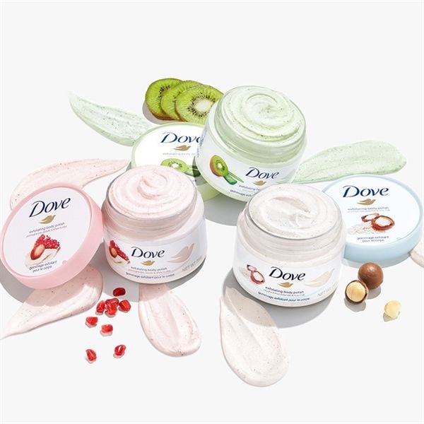 Tẩy Tế Bào Chết Dove Exfoliating Body Polish 225g