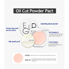 Phấn Phủ Kiềm Dầu Eglips Oil Cut Powder Pact