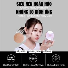 Phấn Nước Gilaa Glamrr Q Long Wear DD Cushion - SPF50+/PA+++ 13g