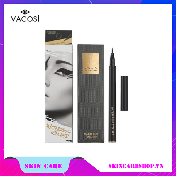 Kẻ Mắt Nước Vacosi Waterproof Eyeliner Pen (5ml)