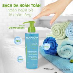 Gel rửa mặt tạo bọt Bioderma Sebium Gel Moussant