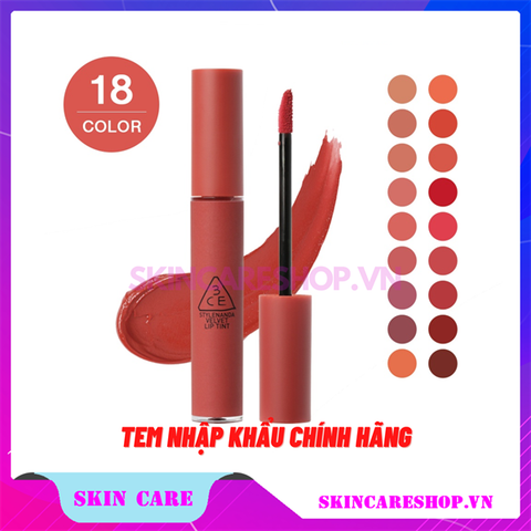 Son Kem Lì 3CE Velvet Lip Tint