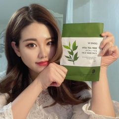 Mặt Nạ Tràm Trà Giảm Mụn BNBG Vita Tea Tree Healing Face Mask