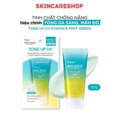 Kem Chống Nắng Skin Aqua Tone Up UV Essence Mint Green 80g
