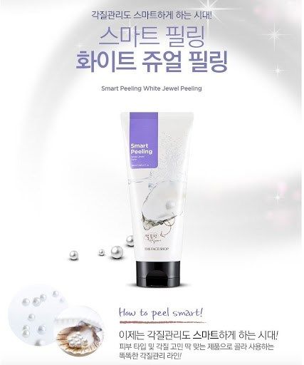 Tẩy Tế Bào Chết The Face Shop Smart Peeling White Jewel 120ml