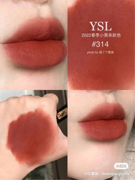 Son Thỏi Lì YSL The Slim Velvet Radical Matte Lipstick #314 Limitless Cinnabar