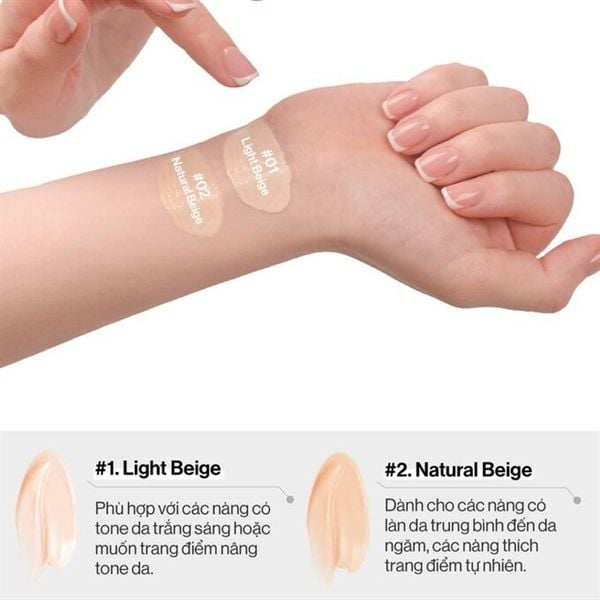 Phấn Nước Gilaa Glamrr Q Long Wear DD Cushion - SPF50+/PA+++ 13g