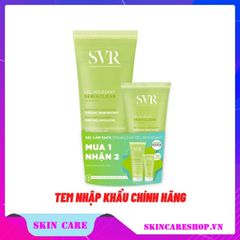 Combo Sữa Rửa Mặt SVR Sebiaclear Gel Moussant 200ml + 55ml