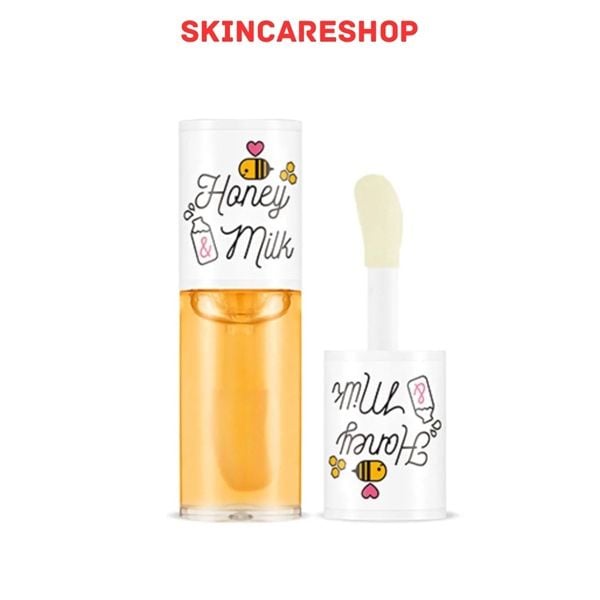 Son Dưỡng Môi Dạng Dầu A'Pieu Honey & Milk Lip Oil 5g