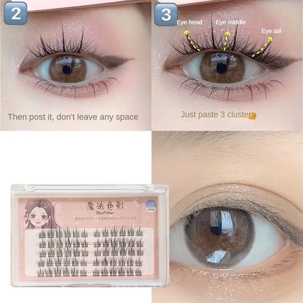 Mi Giả GlamColour (tặng kèm keo dám mi)