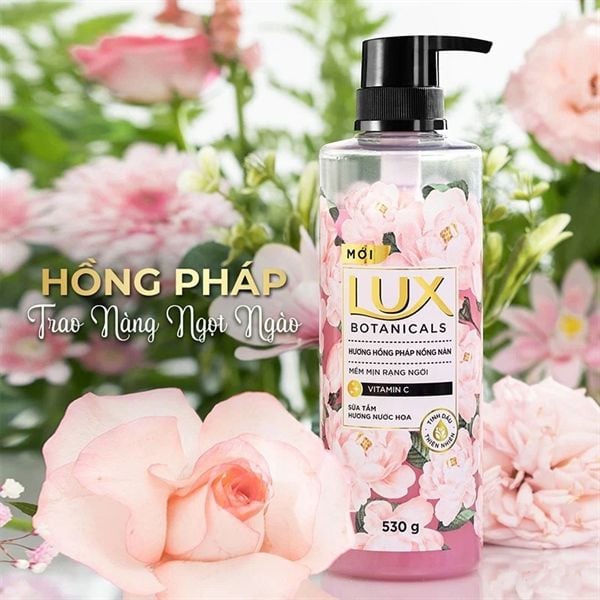 Sữa Tắm Lux Botanicals Hương Nước Hoa 570g
