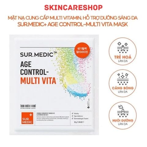 Mặt Nạ Sur.Medic + Age Control Multi Vita 30g