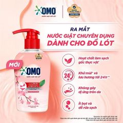 Nước Giặt Đồ Lót OMO Hương Hoa Anh Đào Thanh Lịch 300g