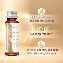 Thực Phẩm Bảo Vệ Sức Khỏe Blossomy Premium Yến Giúp Tăng Sức Khỏe Sáng Mịn Da ( Hộp 10 chai)