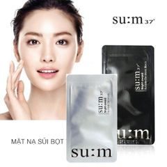 Mặt Nạ Sủi Bọt Thải Độc Su:m37 Bright Award Bubble-De Mask 2mm
