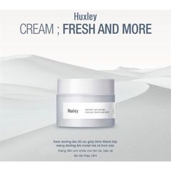 Kem Dưỡng Ẩm Chiết Xuất Xương Rồng Huxley Cream Fresh And More