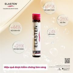 Nước Uống Bổ Sung Collagen, Làm Đẹp Da Elasten (28 ống x 25ml)