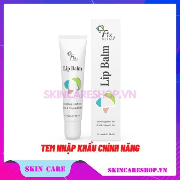 Son Dưỡng Môi Chống Khô Và Nứt Nẻ Fixderma Lip Balm 15ml