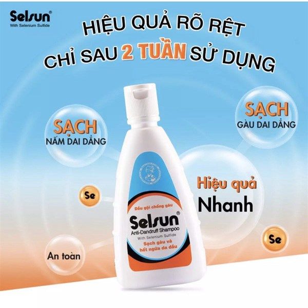 Dầu Gội Chống Gàu Anti-Dandruff Shampoo Selsun