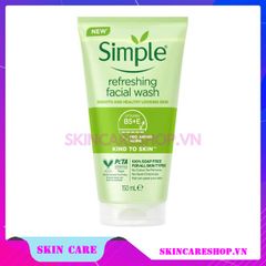 Sữa rửa mặt Simple Kind To Skin Refreshing Facial Wash Gel