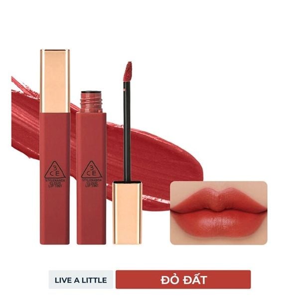 Son Kem Siêu Lì, Mịn Môi 3CE Cloud Lip Tint