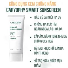 Chống Nắng Caryophy Smart Suncreen 3in1 SPF 50+ PA+++ 50ml