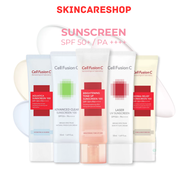 Kem Chống Nắng Cell Fusion C Sunscreen 100 SPF50+ PA++++ 50ml