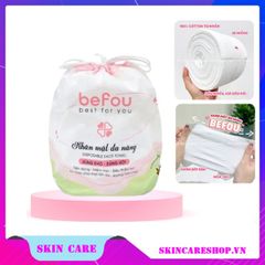 Khăn Lau Mặt Befou Best For You Disposable Face Towel 80 Miếng