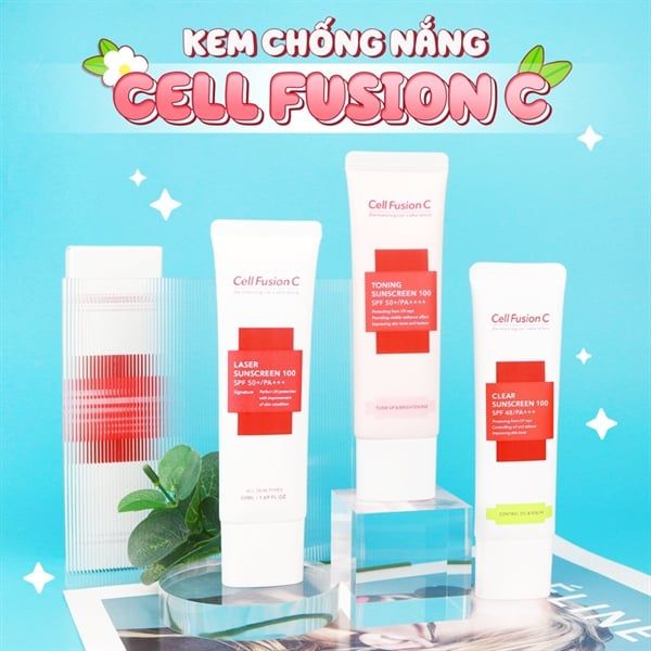 Kem Chống Nắng Cell Fusion C Sunscreen 100 SPF50+ PA++++ 50ml