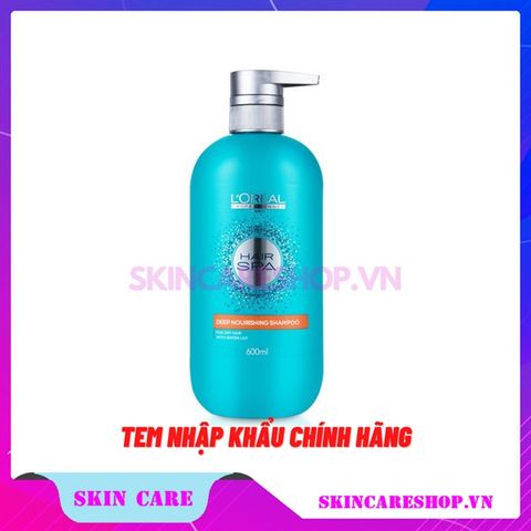 Dầu Gội L’Oréal Professionnel Hair Spa Deep Nourishing Shampoo 600ml