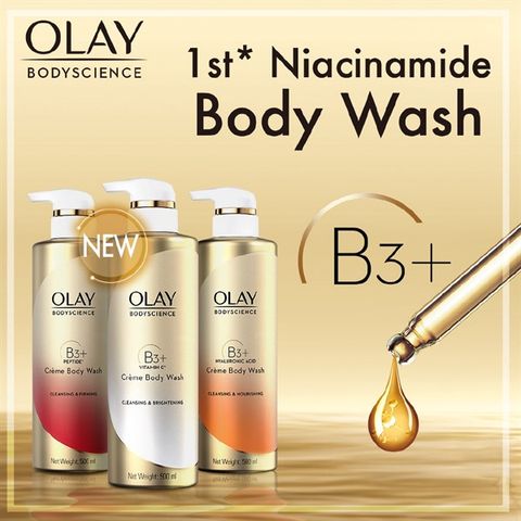 Sữa tắm Olay B3 Creme Body Wash 500ml