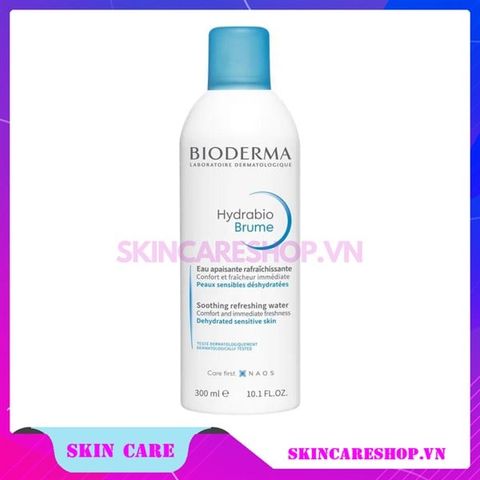 Xịt khoáng Bioderma Hydrabio Brume Soothing Refreshing Water 300ml