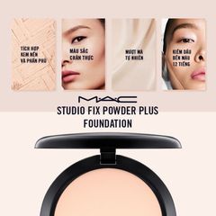 Phấn nền phủ MAC Studio Fix Powder Plus Foundation 15g
