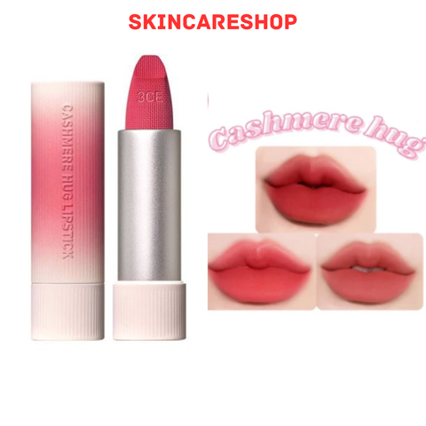 Son Thỏi 3CE Cashmere Hug Lipstick 3.5g